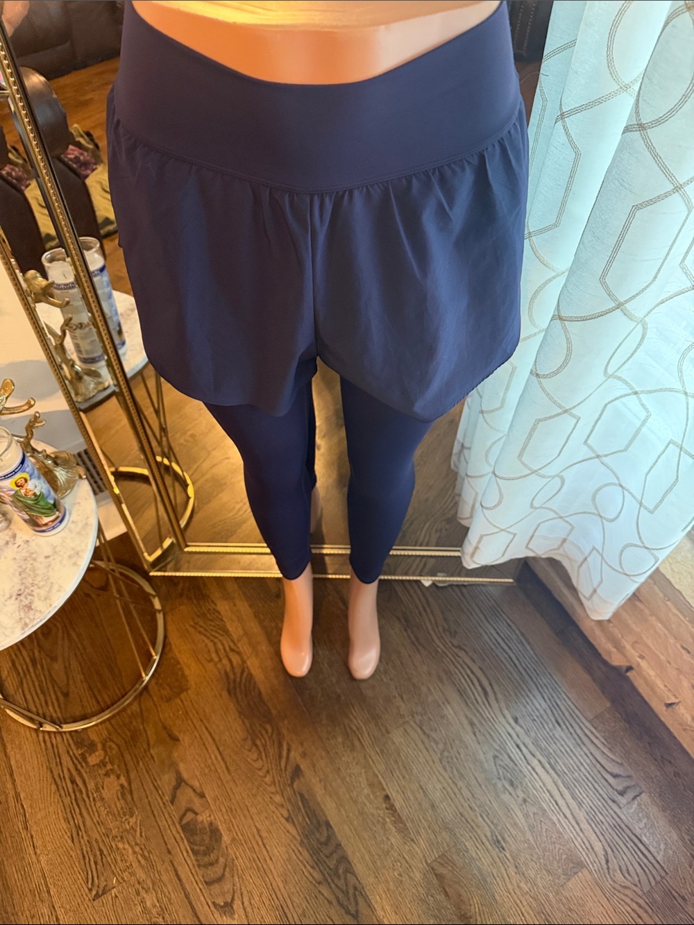 HALARA Navy Skirted Leggings